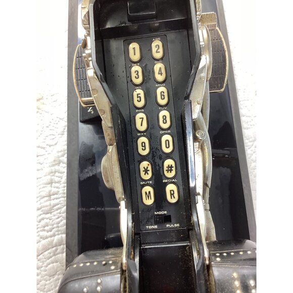 Harley-Davidson Red Heritage Softail Model Collectible Motorcycle Telephone - Picture 10 of 14